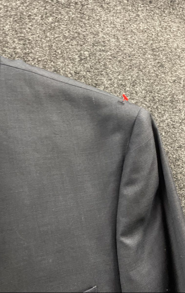 Jos. A. Bank Men's Blue Traveler's Collection Wool Blazer Size 48R