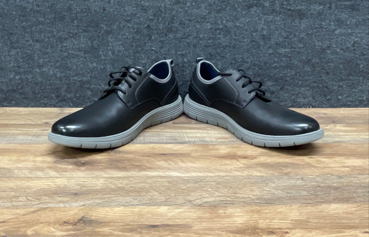 Dockers Shoals Black Synthetic Leather Casual Oxford Sneakers Men's Size 10.5