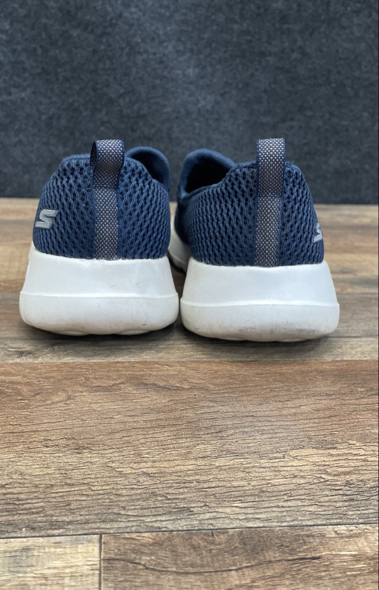Skechers GOwalk 5GEN Navy Blue Mesh Slip-on Sneakers Women's Size 6