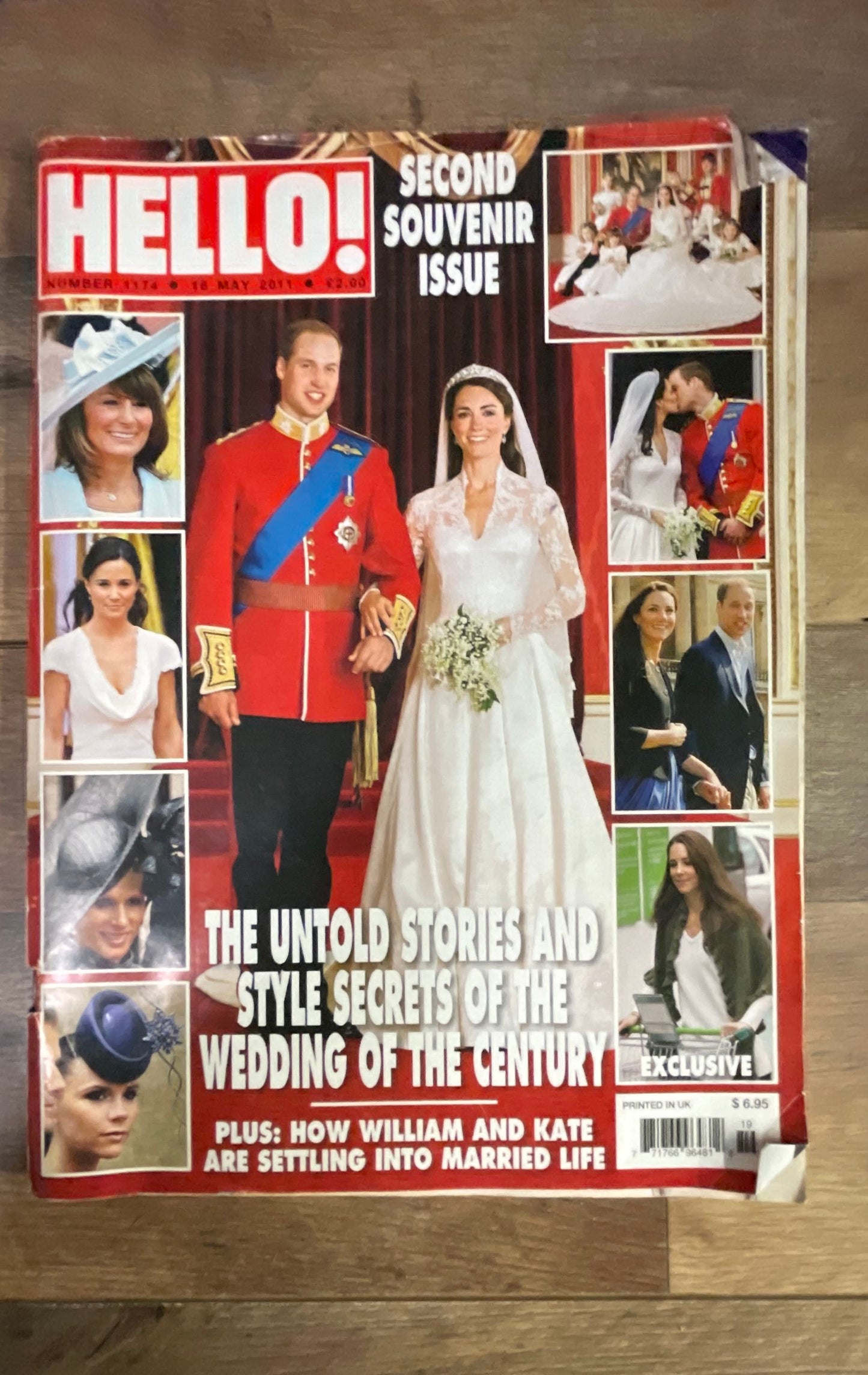 Hello! Magazine Lot of 3 Royal Family William Kate Wedding Queen Souvenir