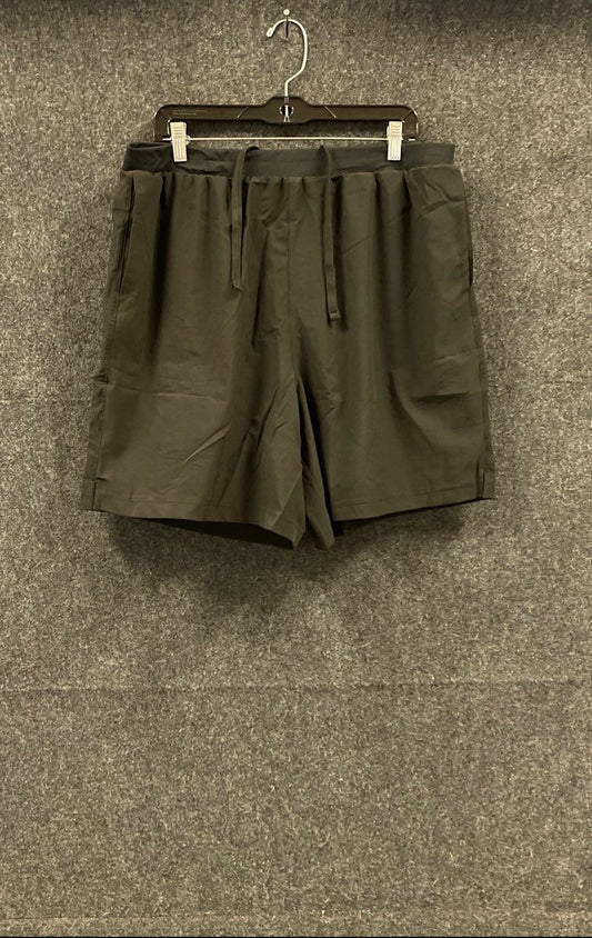 Jump Start Men's Black Athletic Gym Shorts MES-200BK Mesh Lined NWT Sz 2XL