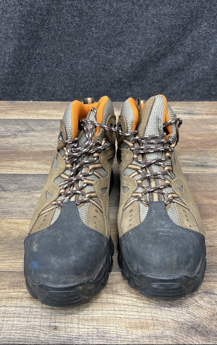 Wolverine Durant Men's Waterproof Steel Toe Work Boots Brown Black Size 12