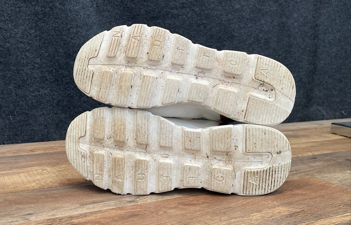 Nautica White Brown N-Tech Comfort Lifestyle Mesh Sneakers Men's Size 10