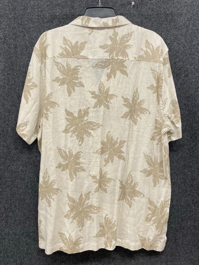 Ben Sherman NWT Floral Print Camp Collar Button Up Shirt Sz XL