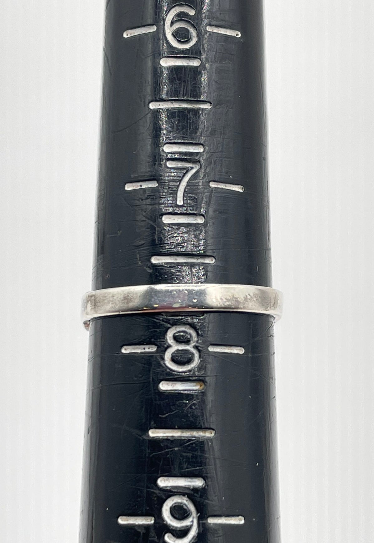 Wheeler Mfg. Co. 925 Sterling Silver Orange Resin Stone Ring 2.3g