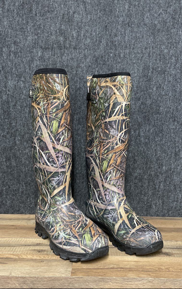 Foxelli Outdoor Gear Neoprene Hunting Boots Waders Size 9 Camo Rubber
