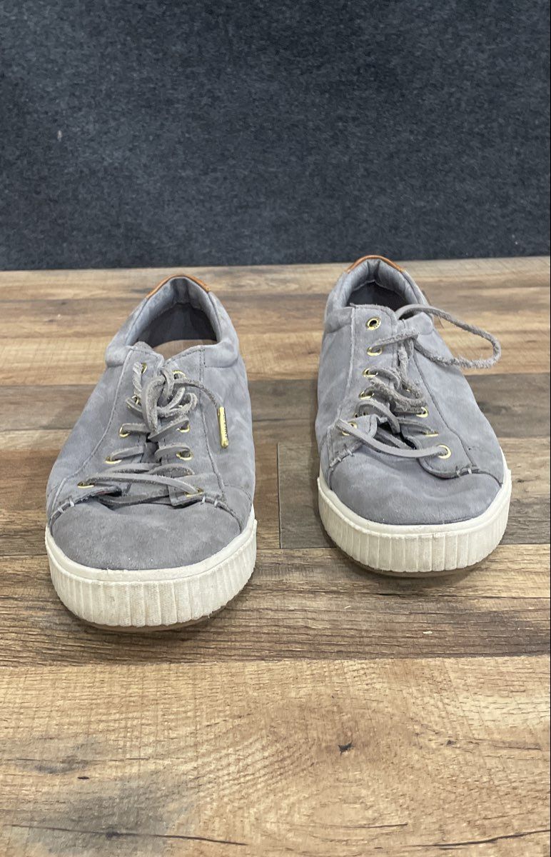 Sperry Anchor Pluswave LTT Grey Suede Sneakers Women's Size 10