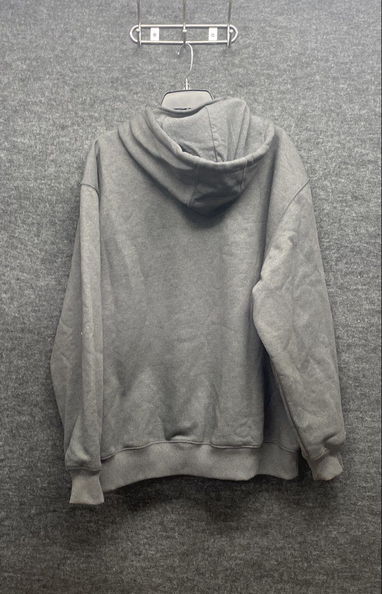 Carhartt Men's Gray Rain Defender Loose Fit Quarter-Zip Hoodie Sweatshirt Sz XL