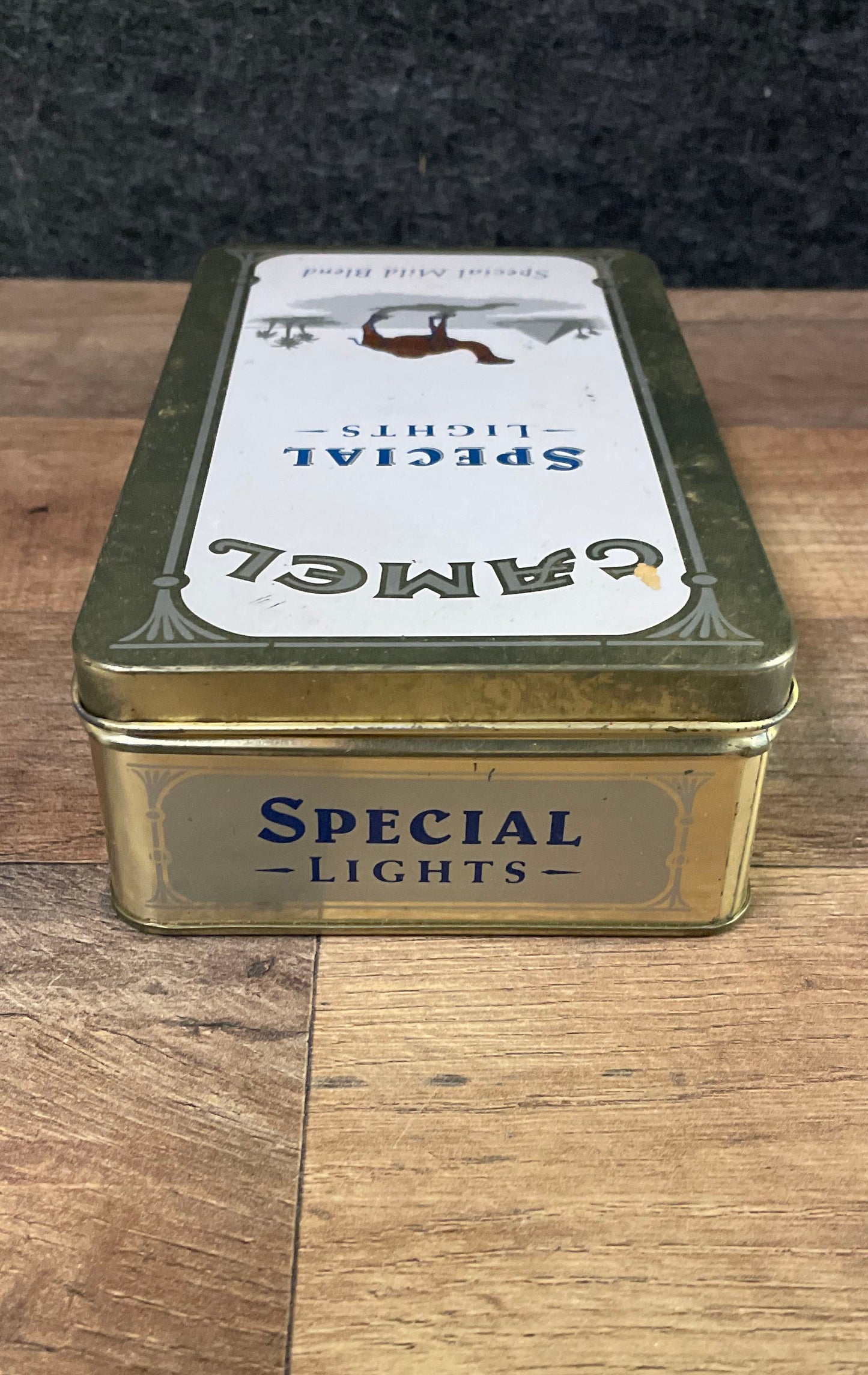 Vintage 1990s Camel Special Lights Special Mild Blend Tin With Matches