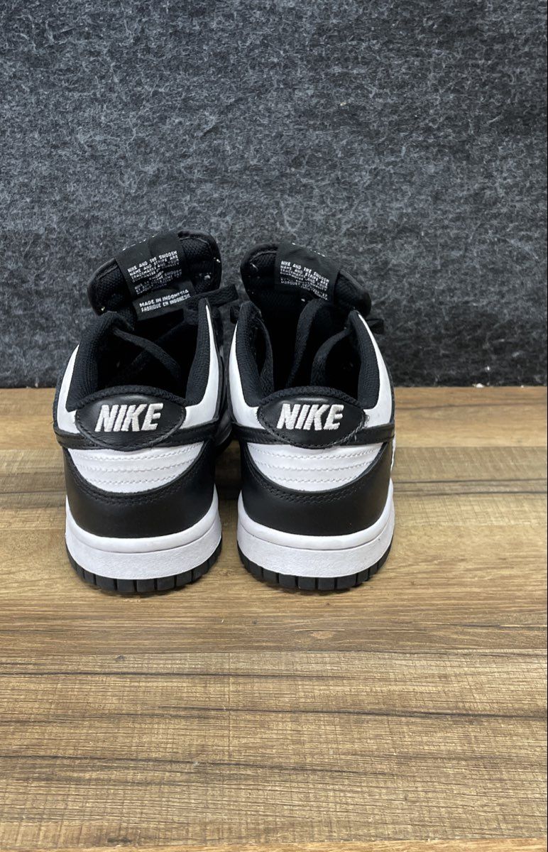 Nike Dunk Low Panda White Black GS Sneakers Size 5.5Y
