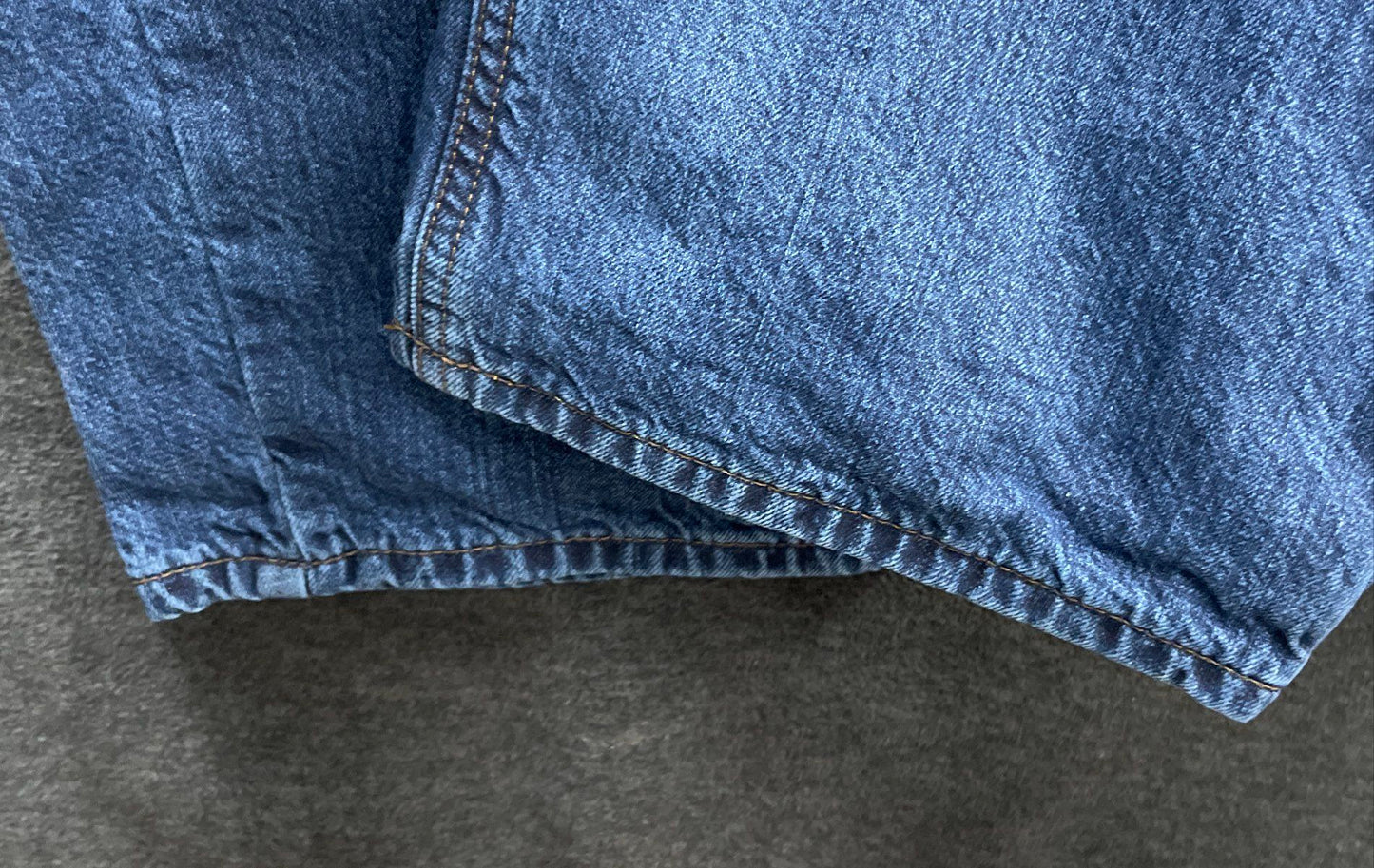 Carhartt Men's Blue Relaxed Fit Flannel Lined Denim Work Jeans Sz 40x30