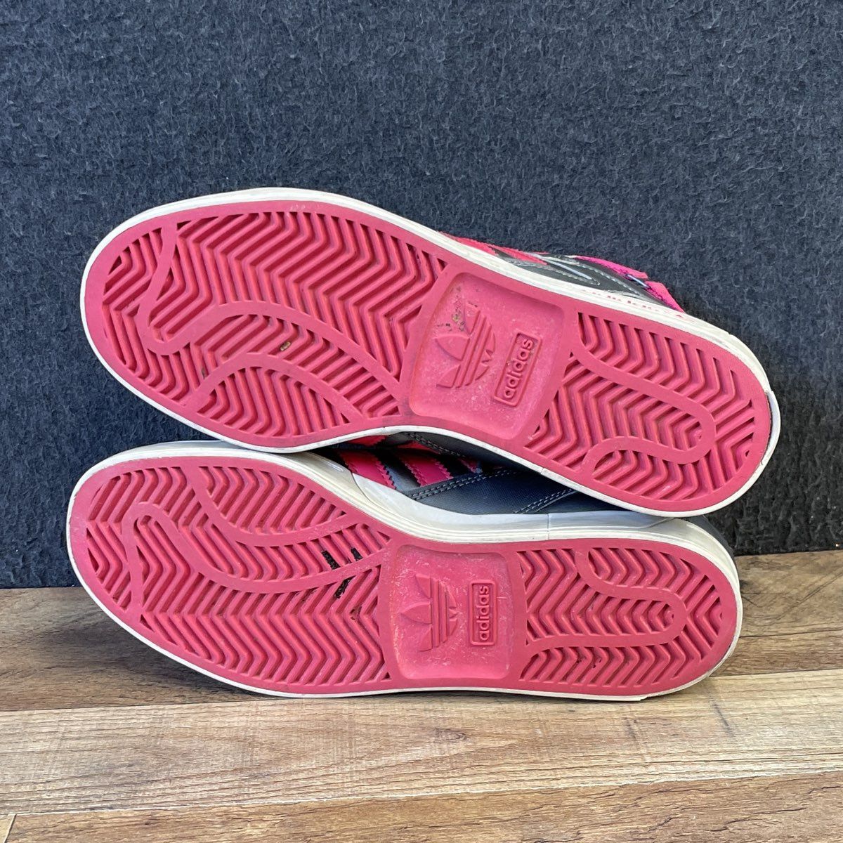 Adidas NEO SE Daily QT Mid Silver Pink Metallic Sneakers Women's Size 8