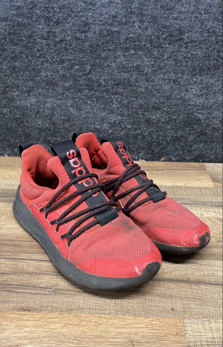 Adidas Lite Racer Adapt 4.0 Red Black Men's Running Sneakers Size 5.5