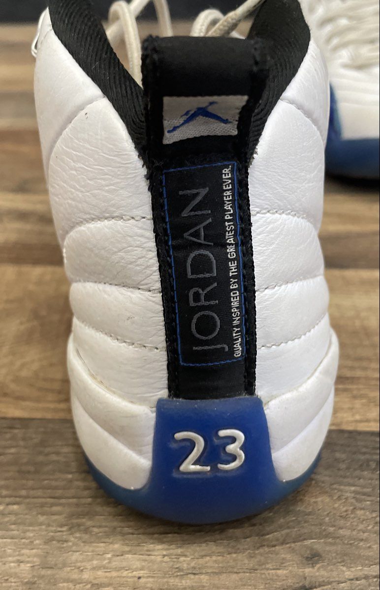 Nike Air Jordan 12 Retro Hyper Royal White Blue GS 2024 Size 3.5Y