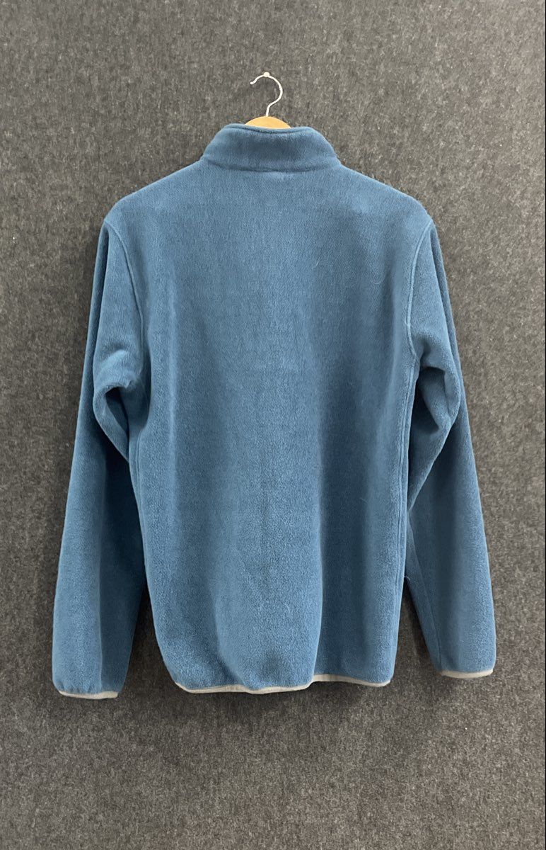 Patagonia Men's Blue 1/4 Zip Fleece Pullover Jacket Chest Pocket Sz M