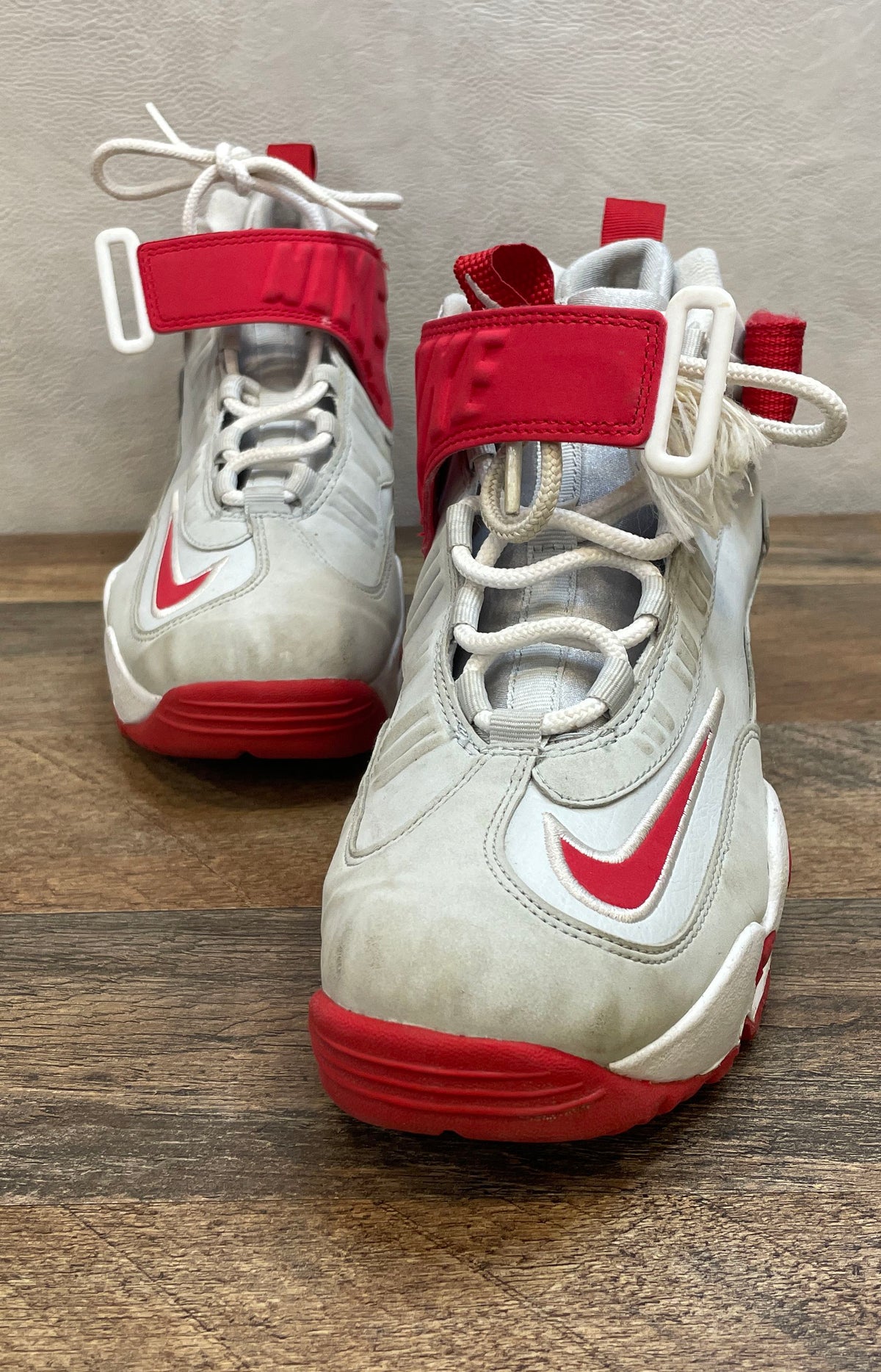 Nike Air Griffey Max 1 White Varsity Red Youth Sneaker Size 7Y