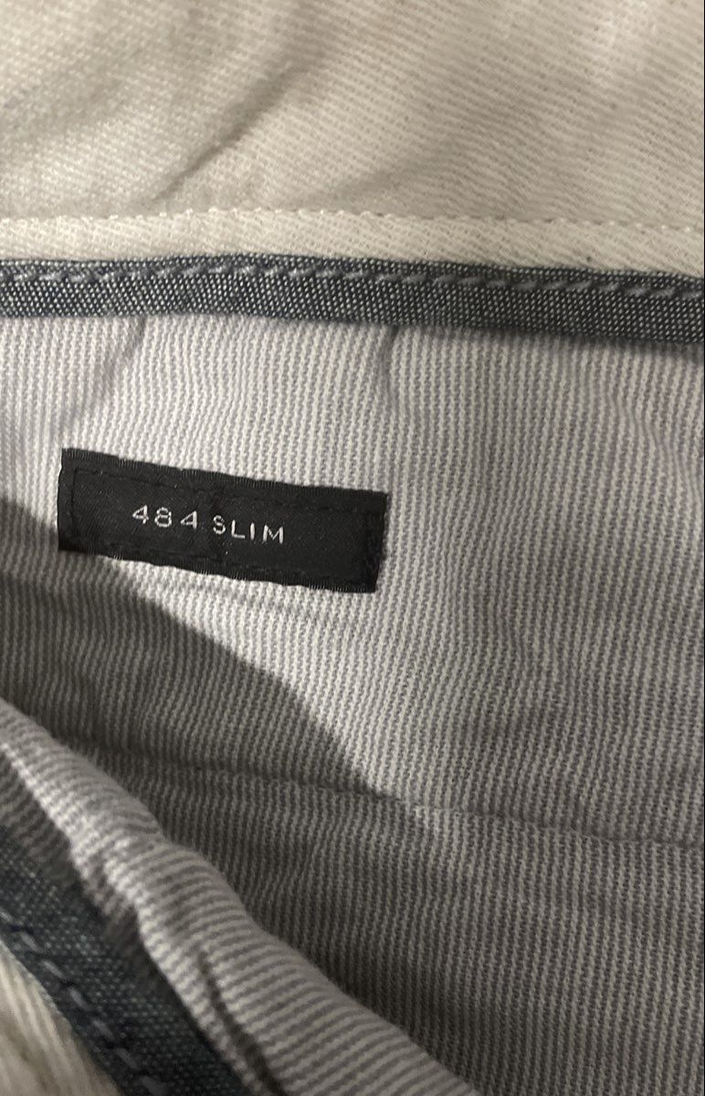 J.Crew Men's 484 Slim Fit Stretch Chino Pants Gray 28x30