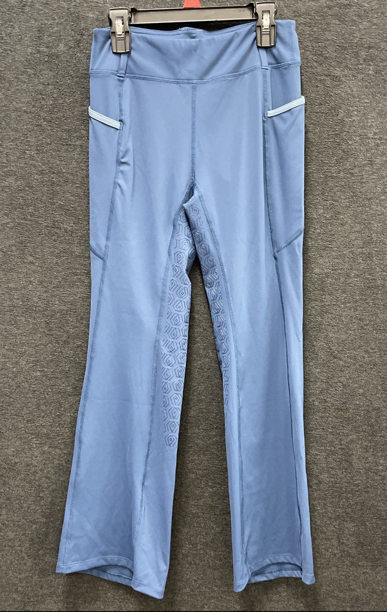 FitsT4 Women's Slate Full Seat Silicone Grip Riding Tights Breeches Sz M NWT