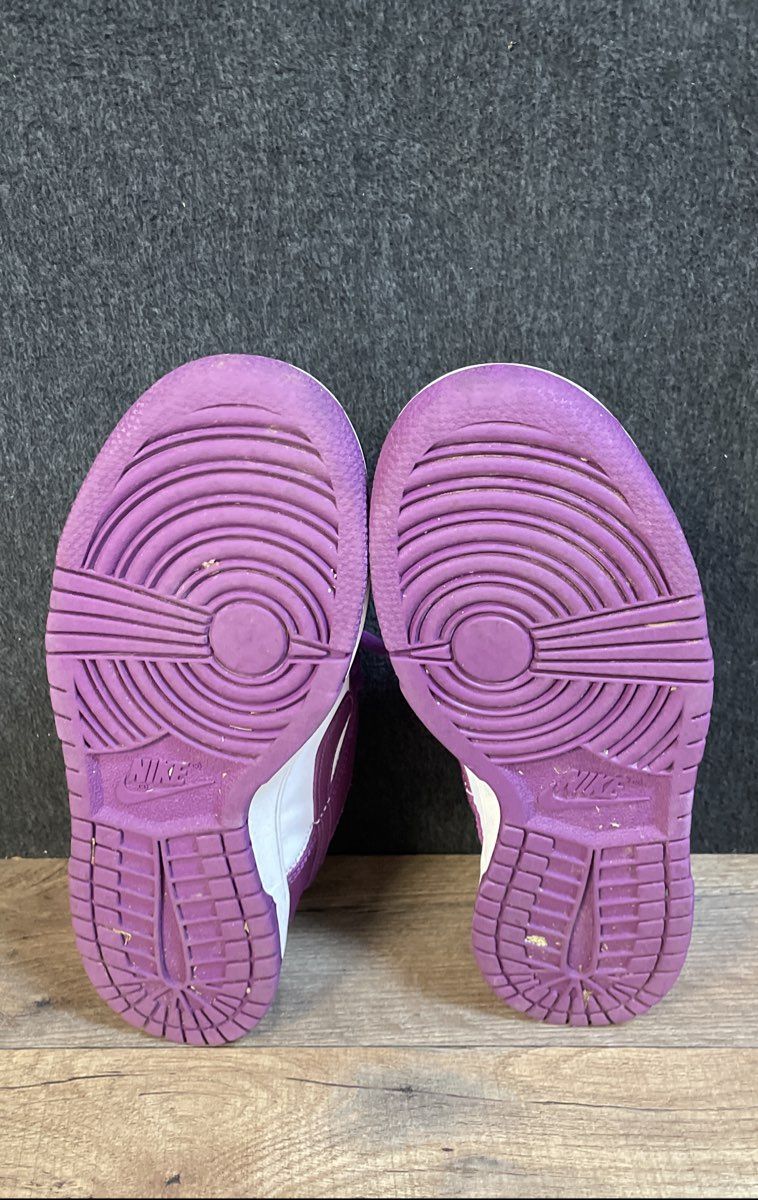 Nike Dunk Low GS Beyond Pink White Basketball Sneakers Size 5Y