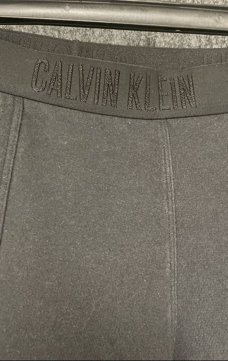 Calvin Klein Women's Black Logo Waistband Sleep Lounge Jogger Pants Size Large