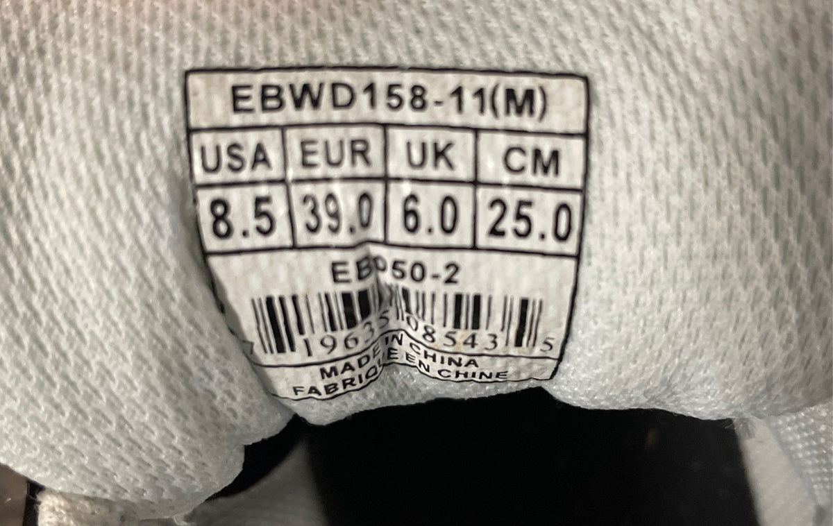 Etonic Women's Stars Pattern Bowling Shoes Black White Size 8.5