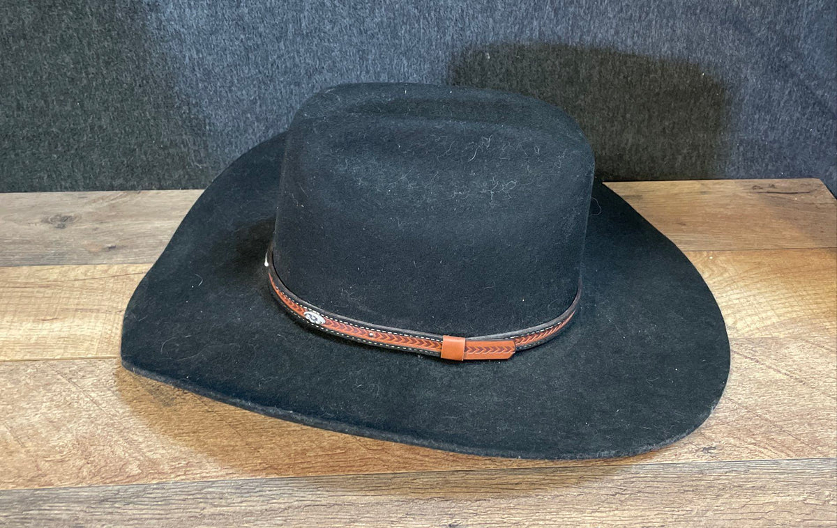Cody James Men's Black 3X Wool Blend Cowboy Hat Western Cattleman Crease Sz 7