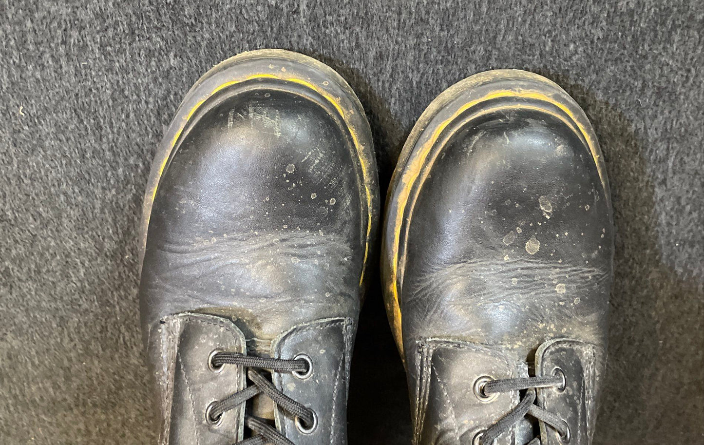 Dr. Martens 1460 Black Smooth Leather 8-Eye Boots Women's Size 10