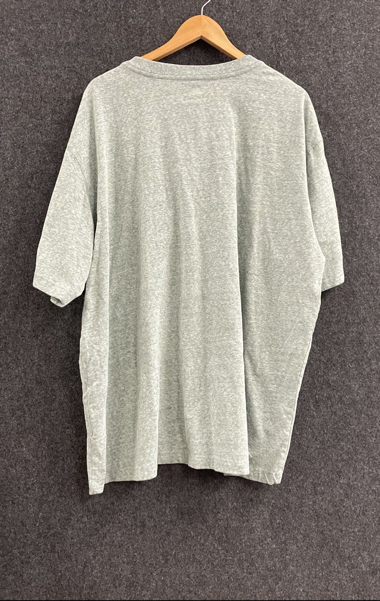 Carhartt Men's Short Sleeve Henley Pocket Shirt Gray Heather Original Fit Sz 2XL