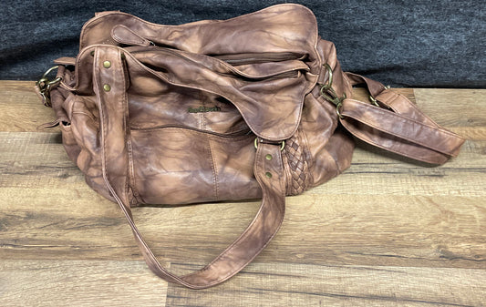 Angel Barcelo Brown Leather Purse
