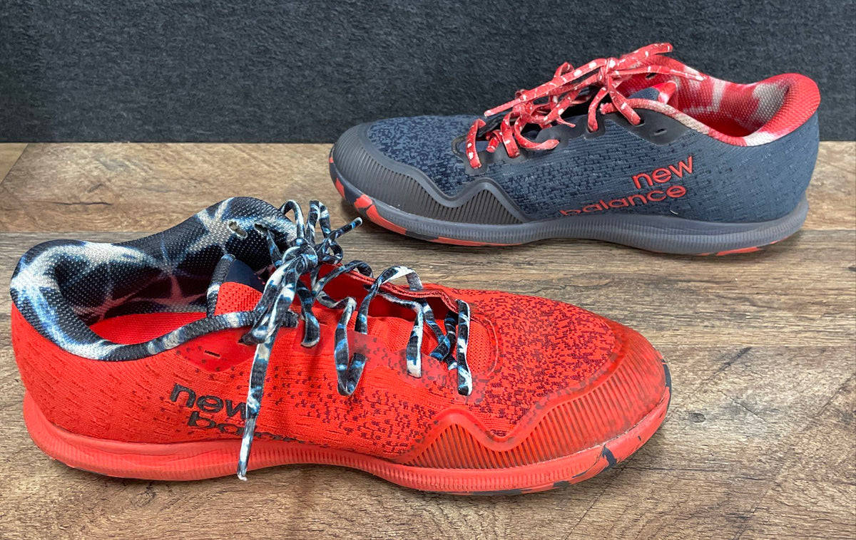 New Balance FuelCell 996v4 Mismatched Navy Red Tennis Shoes Men's Size 7