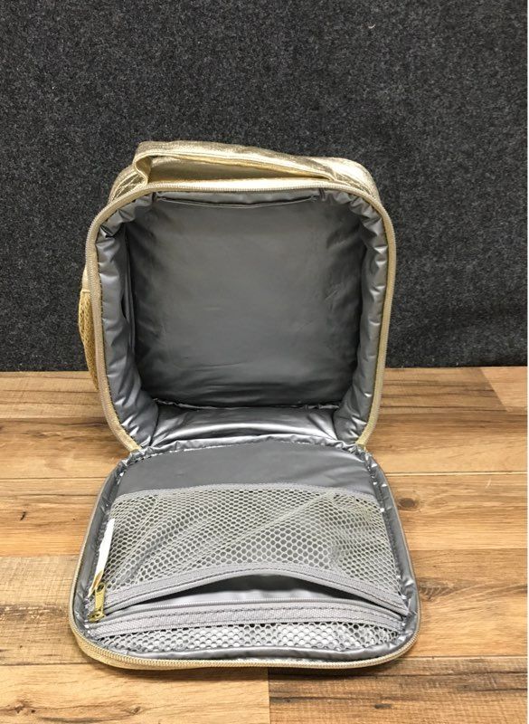 Pottery Barn Kids Mackenzie Gold Kitty Cat Insulated Lunch Box Personalized