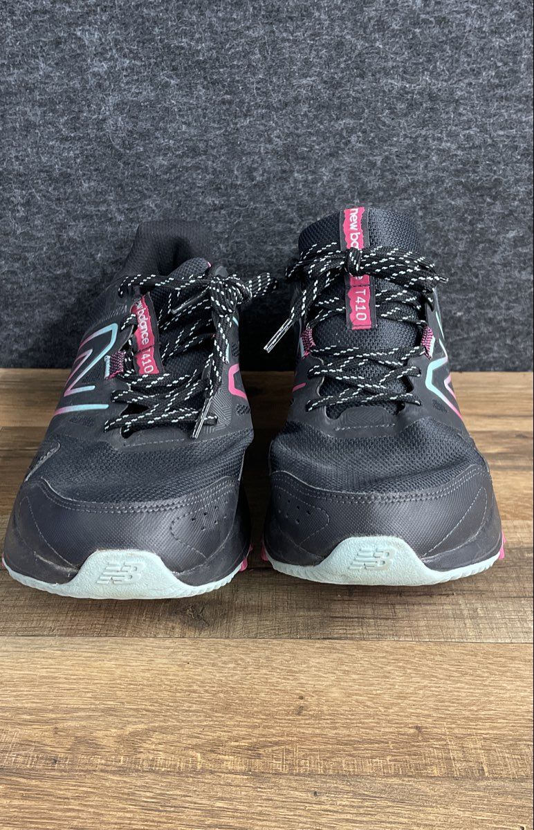 New Balance 410 Trail Black Pink Blue Women's Running Shoes Size 12