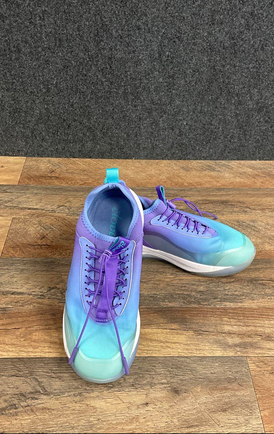 Clove Aeros Aurora Purple Blue Teal Healthcare Sneakers Women's Size 9