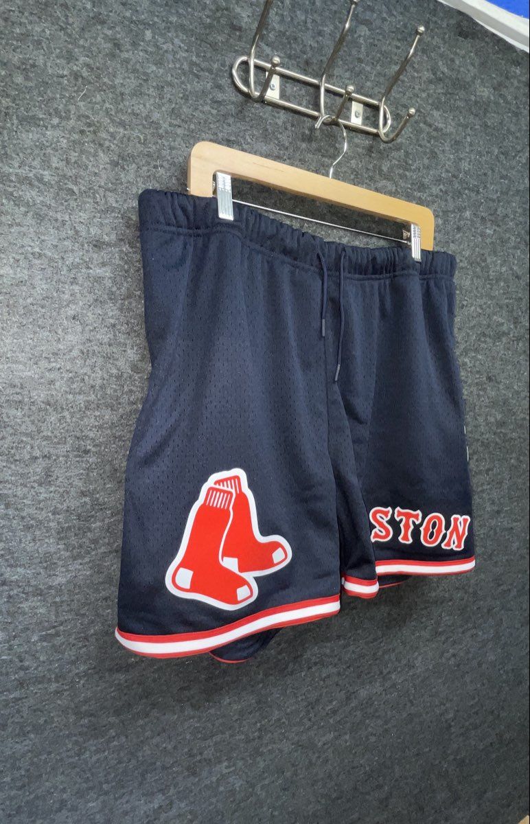 Pro Standard Men's Boston Red Sox 2018 World Series Navy Mesh Shorts NWT 3XL