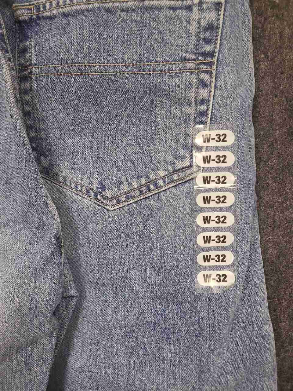 DKNY Jeans Men's Vintage 90s Light Wash Blue Straight Leg Cotton Jeans Sz 32x34
