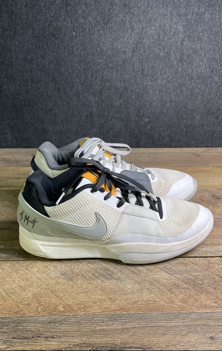 Nike Ja 1 Light Smoke Grey Mismatched Basketball Shoes Men's Size 10