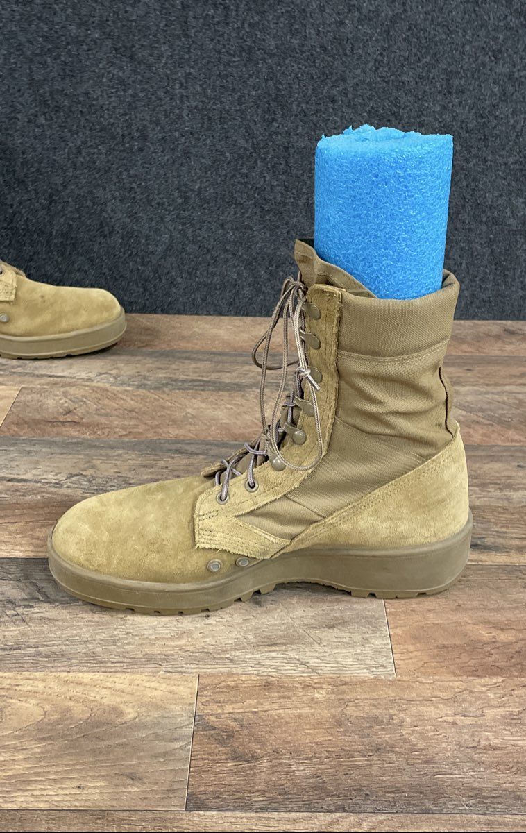 USGI Hot Weather Army Combat Boot Coyote Brown Military Boots Size 11.5R