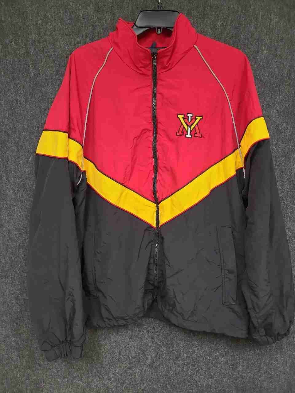 Vintage 90s Boathouse VMI Keydets Windbreaker Jacket Made in USA Sz L
