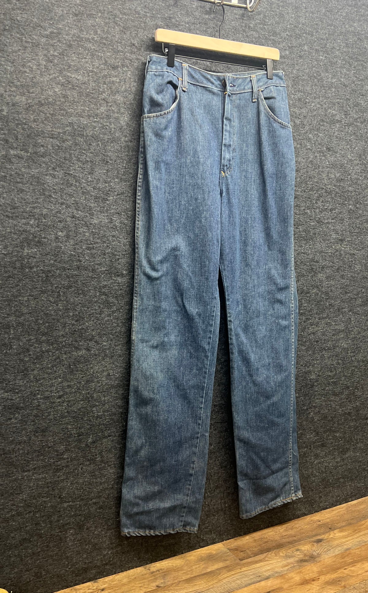 Vintage 70s Sears Women's Typical Regular Jeans That Fit Blue Denim Sz 16