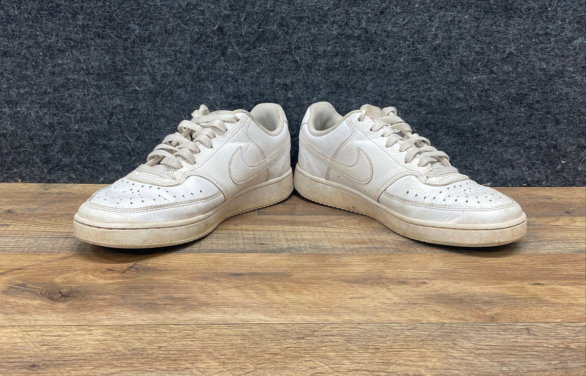 Nike Court Vision Low Triple White All White Women's Sneakers Size 8.5