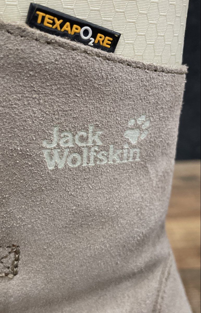 Jack Wolfskin Texapore Winter Hiking Boots Tan Orange Size 9