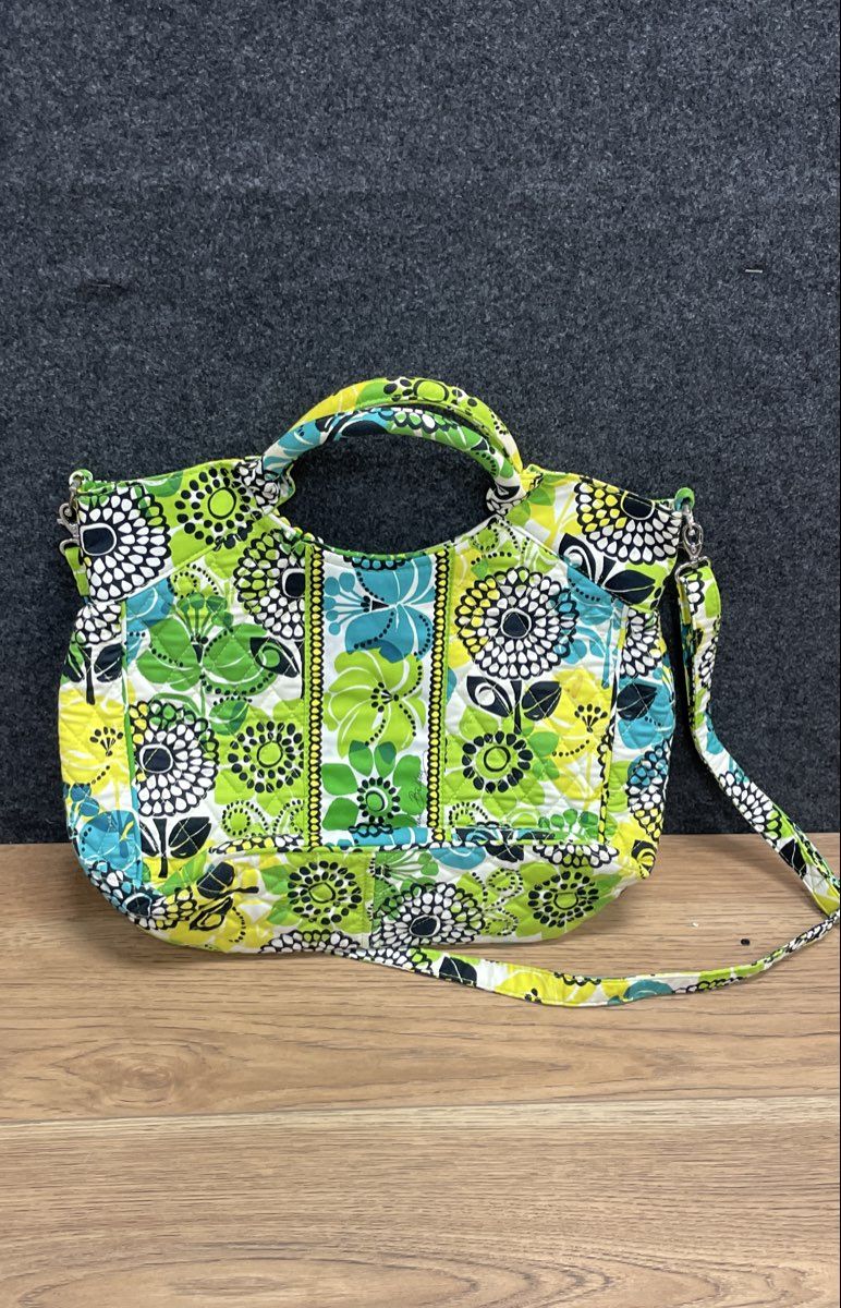 Vera Bradley Handbags Quilted Floral Geometric Satchel Crossbody Lot of 2