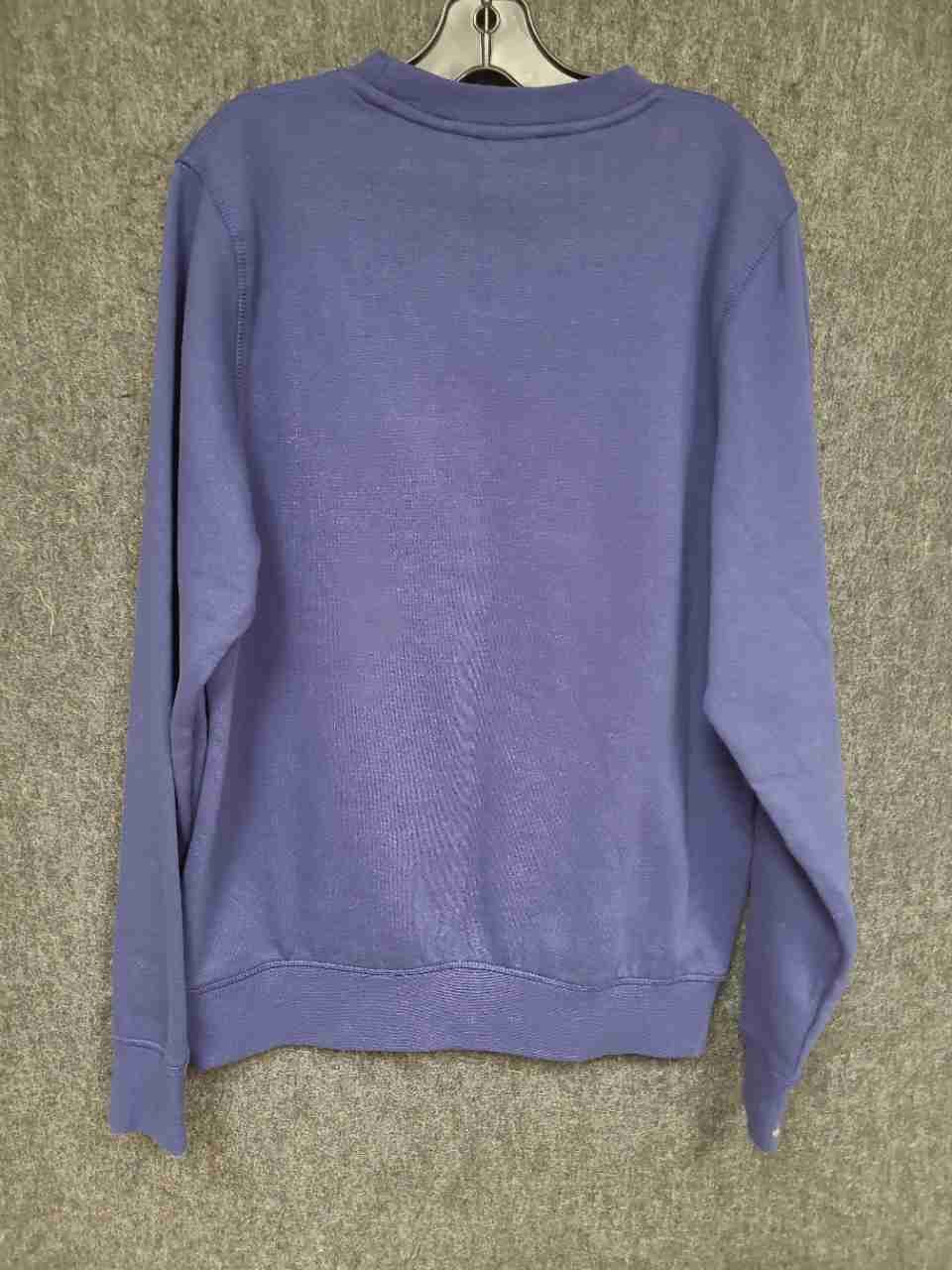 Young & Reckless Men's Purple Graphic Car Print Crewneck Sweatshirt Sz L