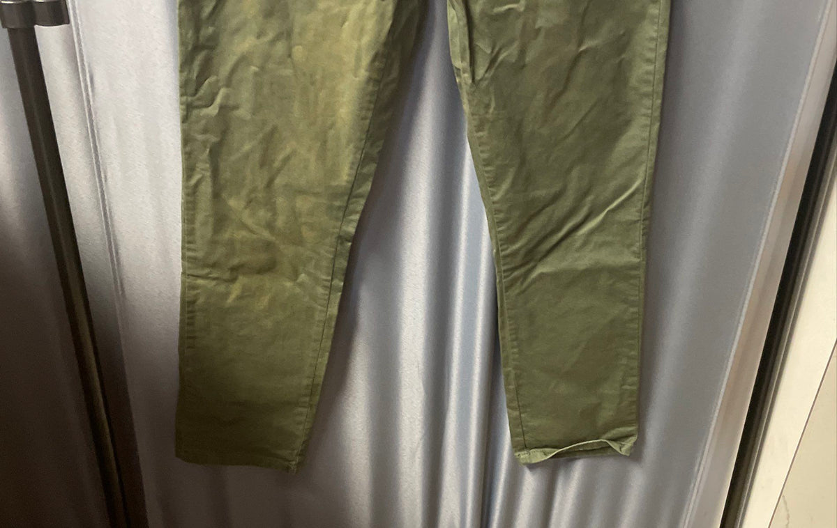 Vuori Men's Olive Green Cotton Stretch Chino Pants Sz 30