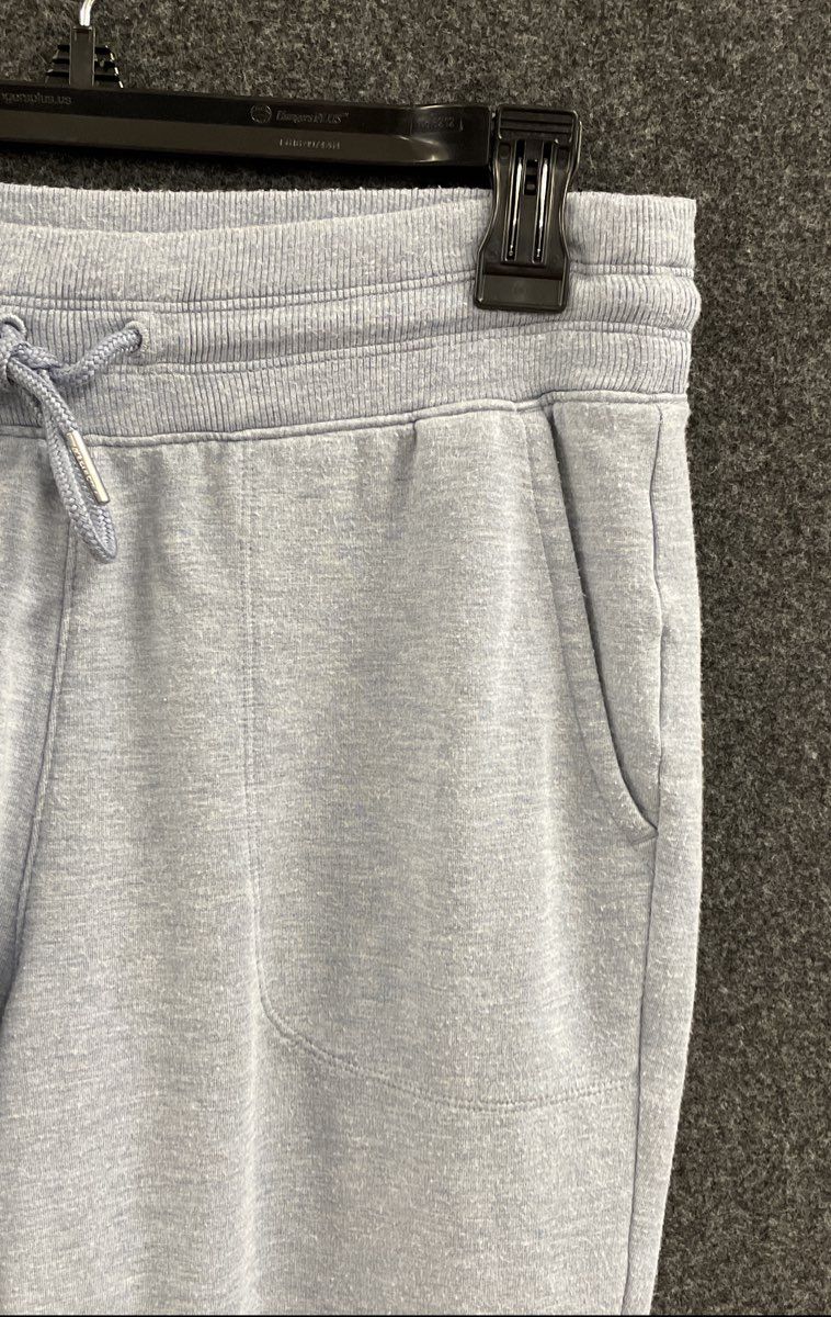 Athleta Women's Light Blue Coaster Luxe Recovery Flare Sweatpants Sz SP