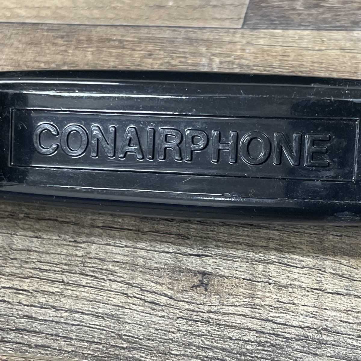 Vintage Conairphone Metropolis SW2504BKW Push Button Landline Phone Black