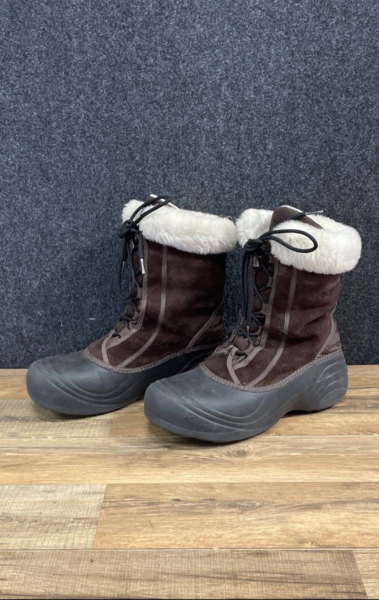 Columbia Sierra Summette Brown -25F Winter Snow Boots Women's Size 10