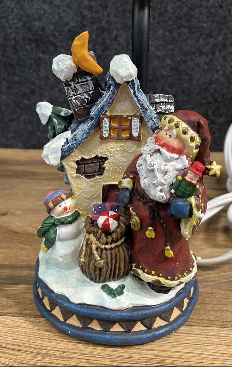 Christmas Fantasy LTD. Santa Lamp (Untested)