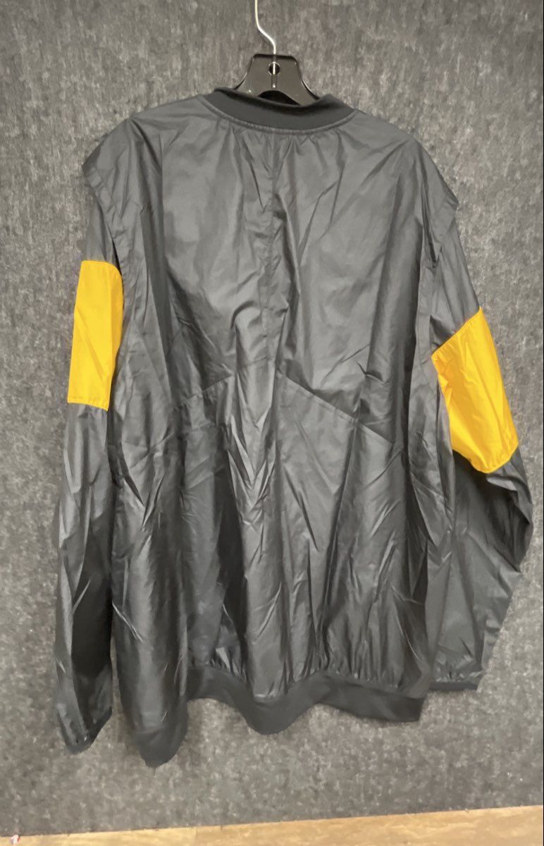 Nike Men's Rams 1/4 Zip Pullover Windbreaker Jacket Navy Blue Yellow Sz XXL
