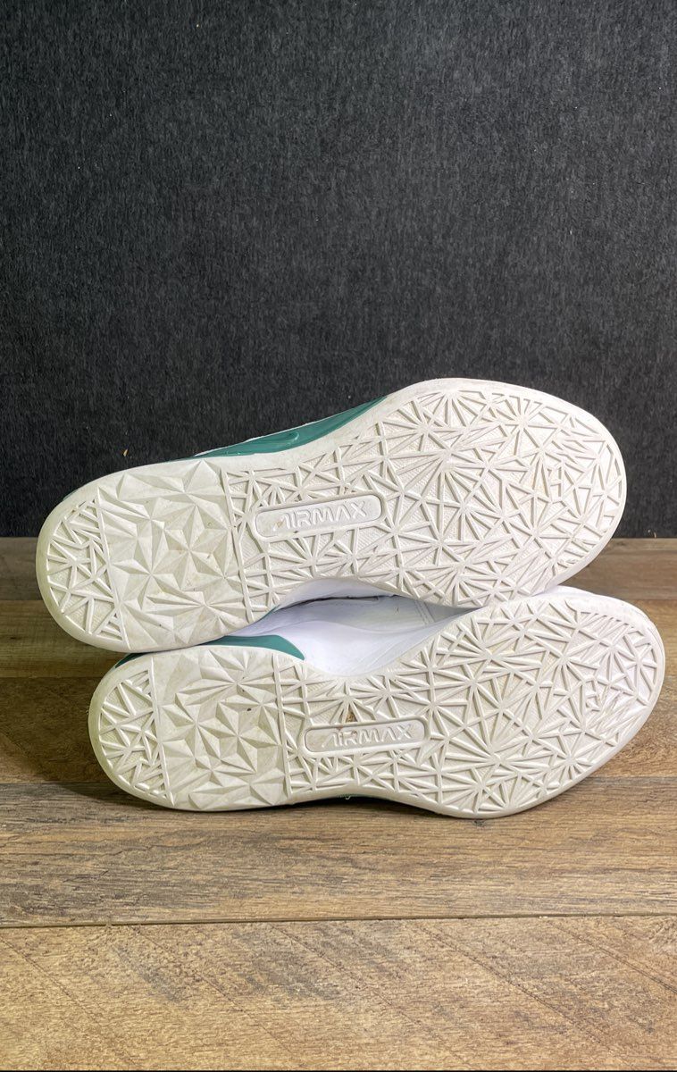 Nike Air Max Bella TR 5 White Green Gold Women's Training Sneakers Size 11